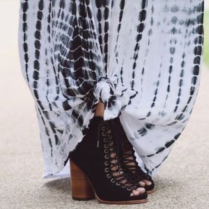 Jeffrey Campbell PEEP TOE Ankle BOOTIES
